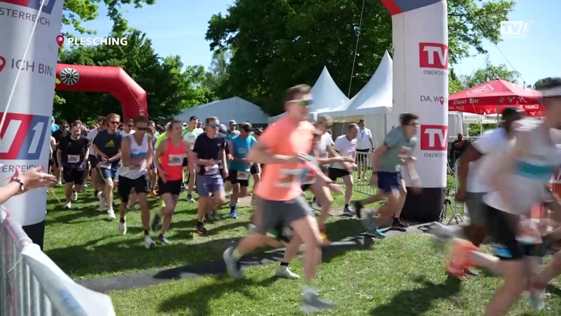 Hunderte Läufer:innen beim "Tu was Gutes Lauf | SW 20-2025 | INNVIERTEL